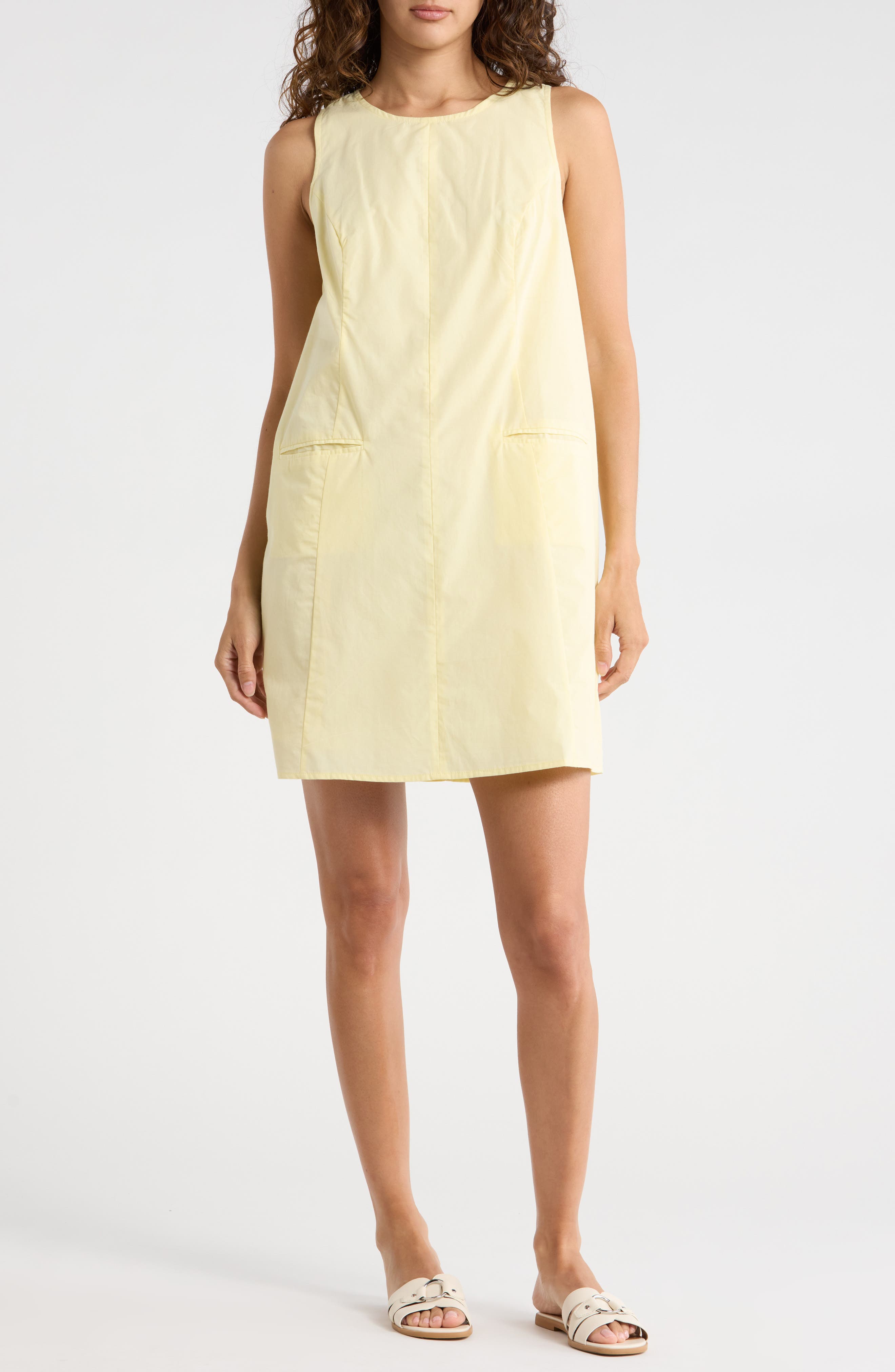 Sleeveless A-Line Minidress - image 3