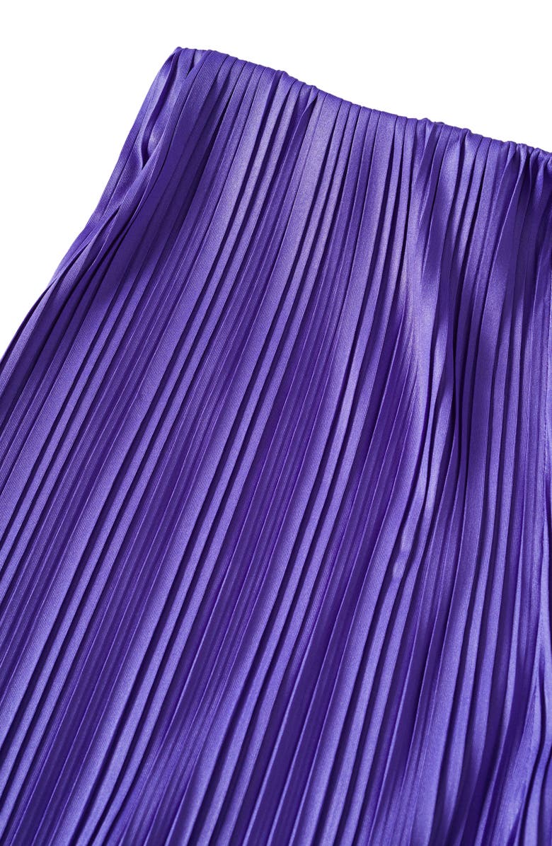 MANGO Pleated Palazzo Pants, Alternate, color,