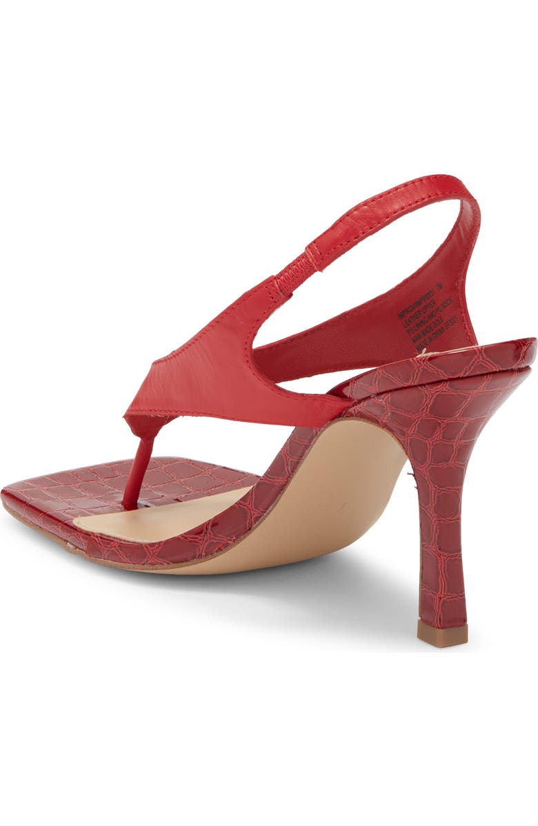 Steve Madden Improv Slingback Sandal, Alternate, color, Red Leather