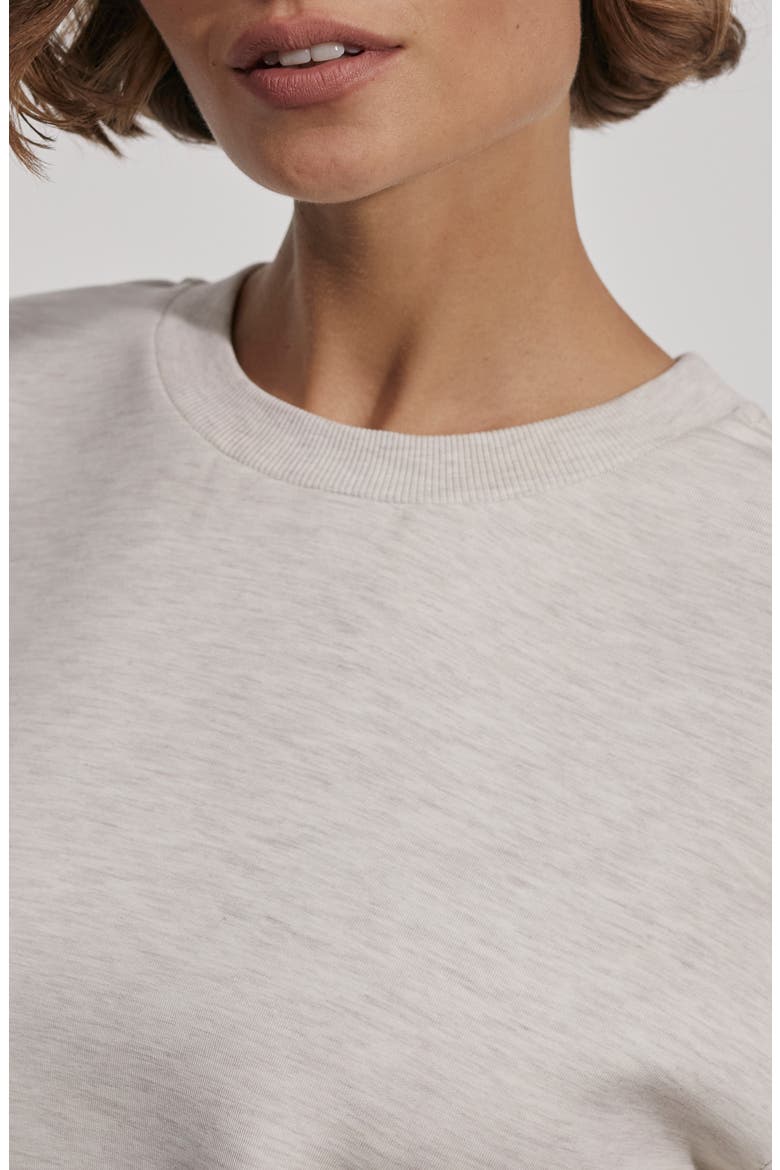Charter Oversize Sweatshirt, Alternate, color, IVORY MARL