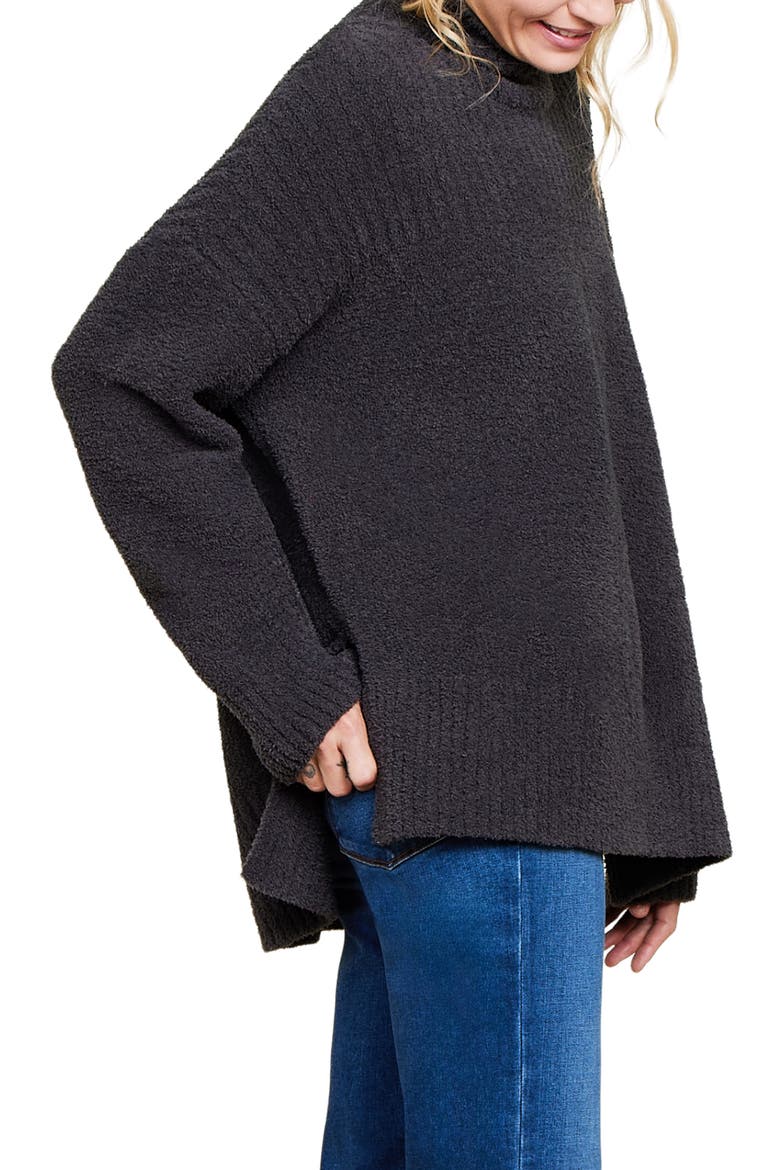 CozyChic™ High-Low Pullover, Alternate, color, CARBON