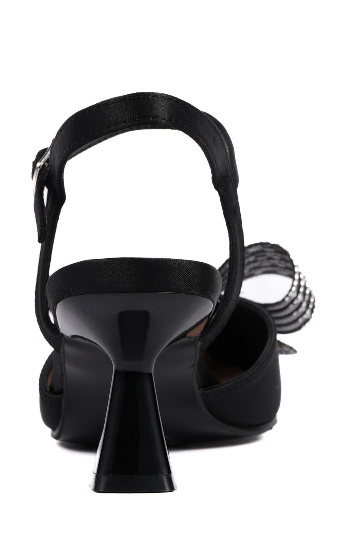 LADY COUTURE Leslie Pointed Toe Pump, Alternate, color, Black