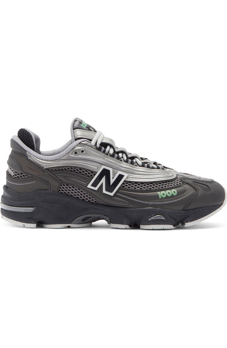 New Balance 1000 Sneaker, Alternate, color, Black/ Dark Silver Metallic