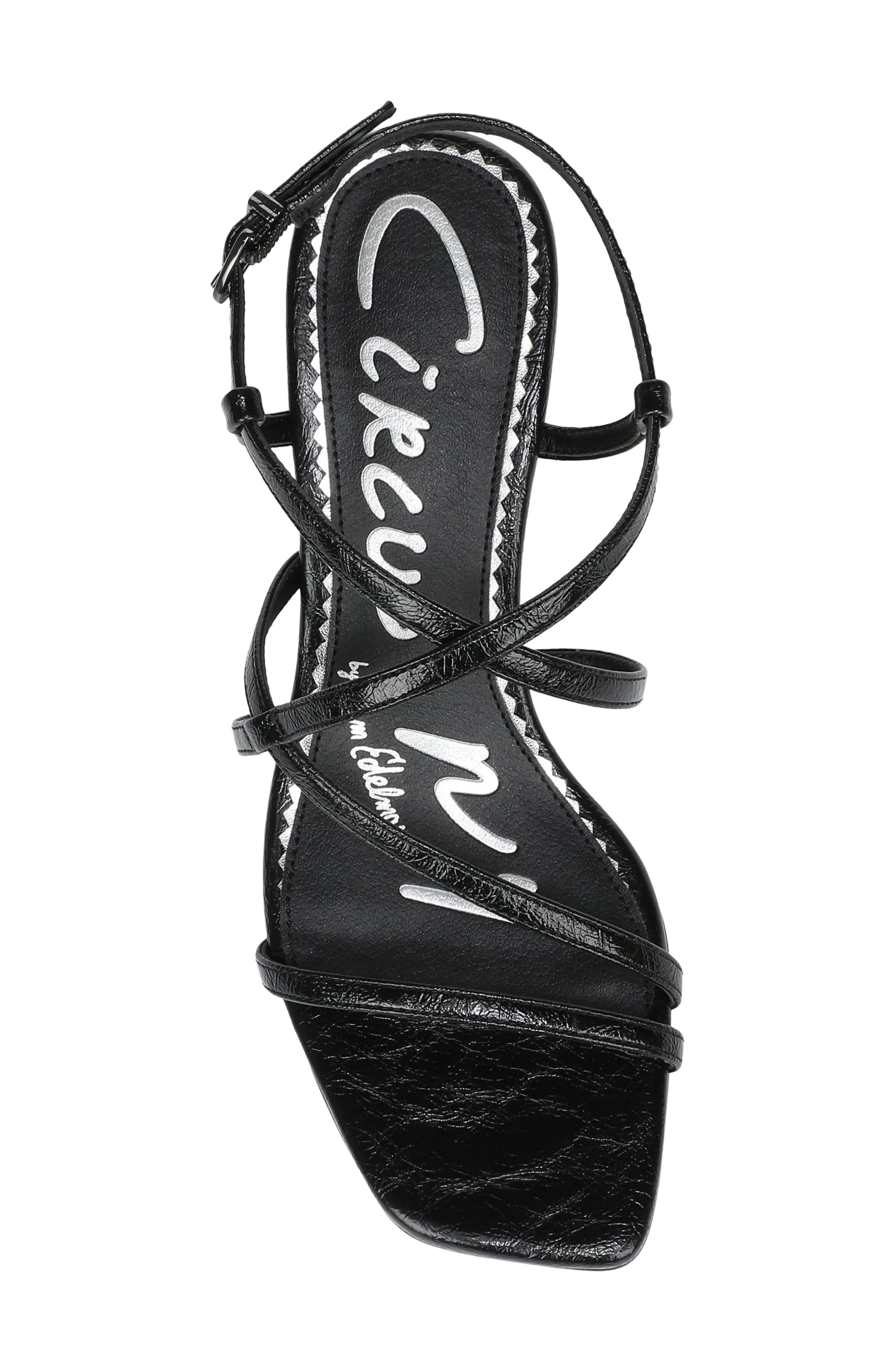 Circus NY by Sam Edelman Jasmine Strappy Sandal, Alternate, color, Black