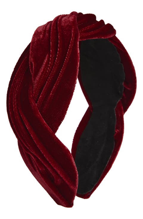 Pleated Velvet Headband