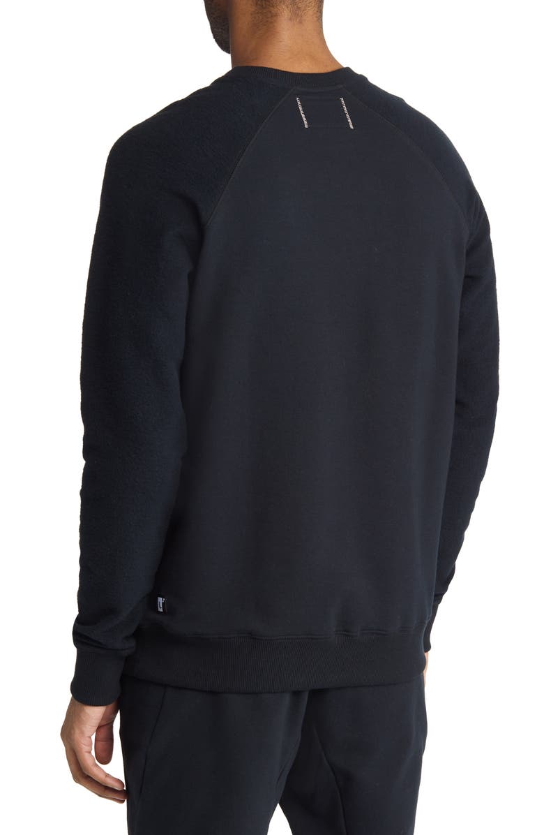 LIVE LIVE Cleveland St. Sweatshirt, Alternate, color, Blackout