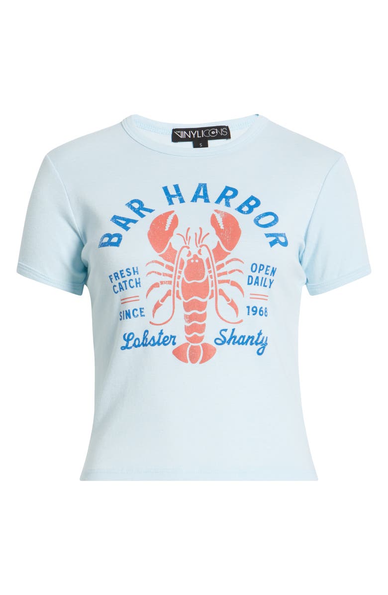 Vinyl Icons Bar Harbor Graphic Baby Tee, Alternate, color, Nantucket Breeze