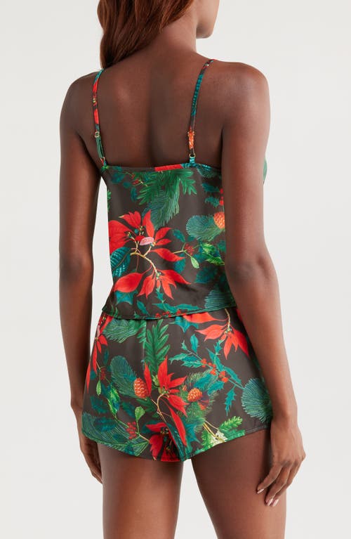Kilo Brava Short Pajamas In Holly Jolly