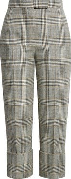 Thom Browne Pow Glen Plaid Hunting Tweed Crop Backstrap Trousers