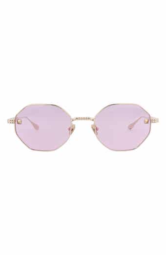Valentino 50mm Geometric Sunglasses