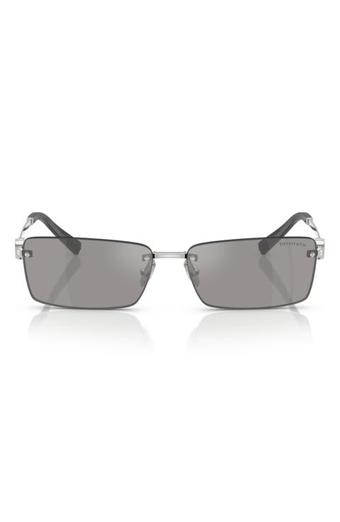 60mm Rectangular Sunglasses