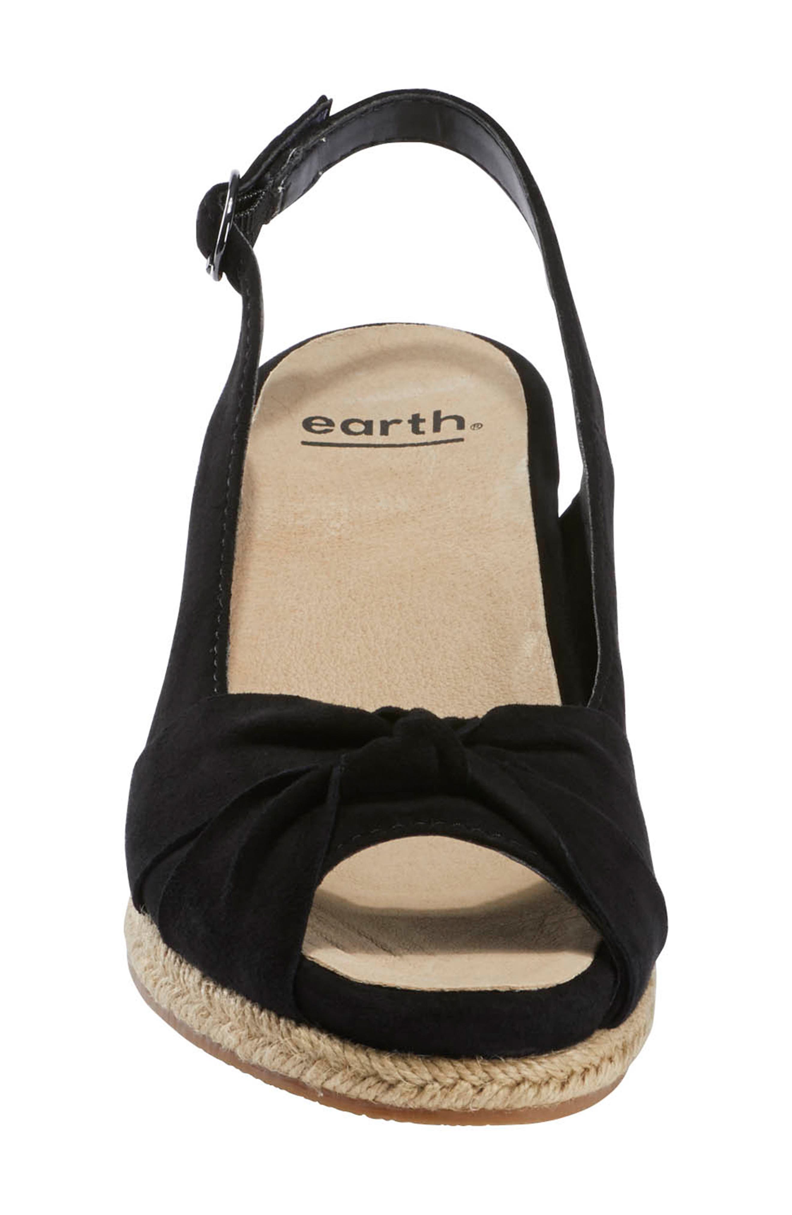 Earth<sup>®</sup> Thara Bermuda Peep Toe Wedge Sandal, Alternate, color, 
