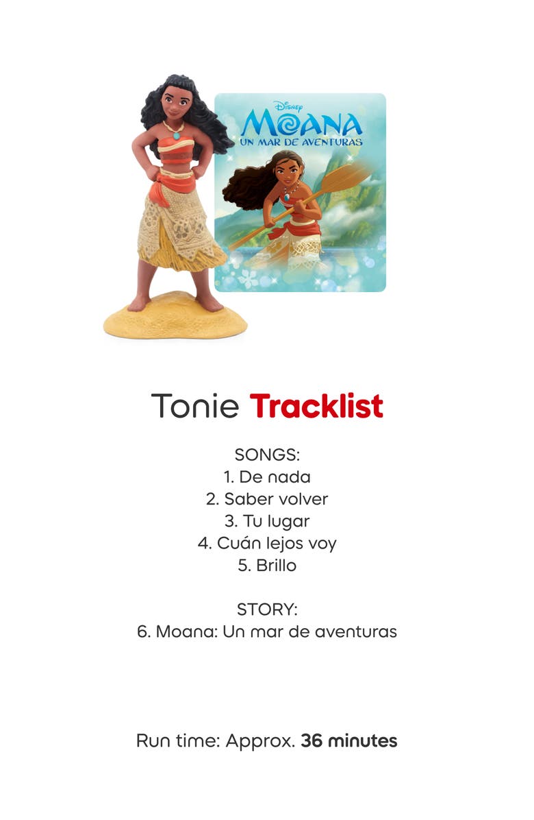 tonies 4-Pack Disney<sup>®</sup> Princess Tonie Audio Character Bundle in Spanish, Alternate, color, Multi