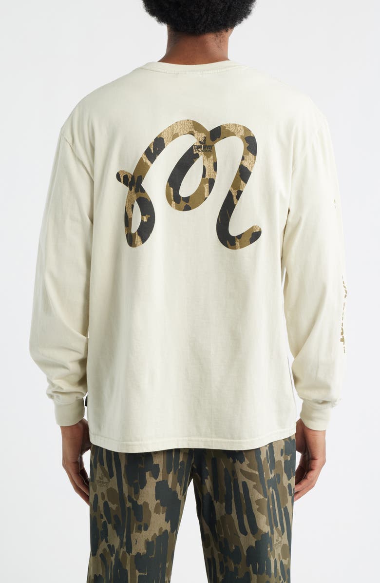 Malbon Golf Gorse Tour Divot Long Sleeve T-Shirt, Alternate, color, Clay