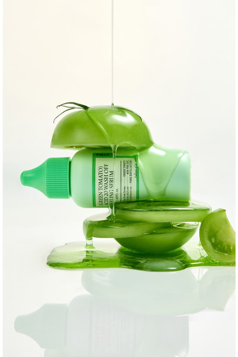 Green Tomato Acid 20 Wash Off Peeling Serum, Alternate, color, NO COLOR