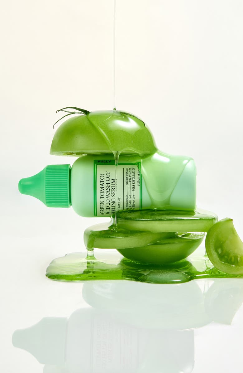 Fully Green Tomato Acid 20 Wash Off Peeling Serum, Alternate, color, 