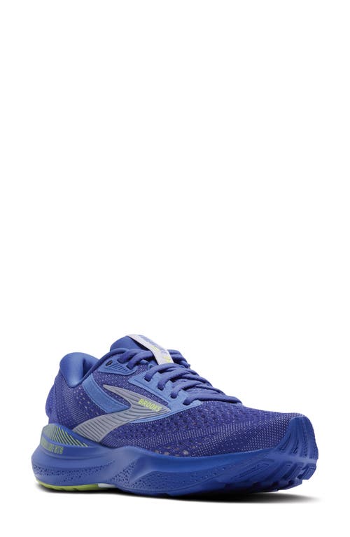 Brooks Adrenaline Gts 24 Running Shoe In Amparo/thistle/yellow