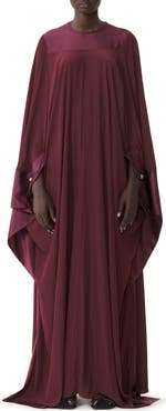 Lanvin Full-Length Charmeuse Dress