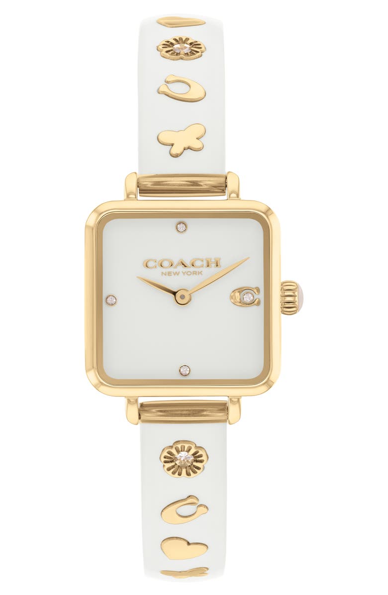 COACH Cass Chalk Bracelet Watch, 22mm, Main, color,