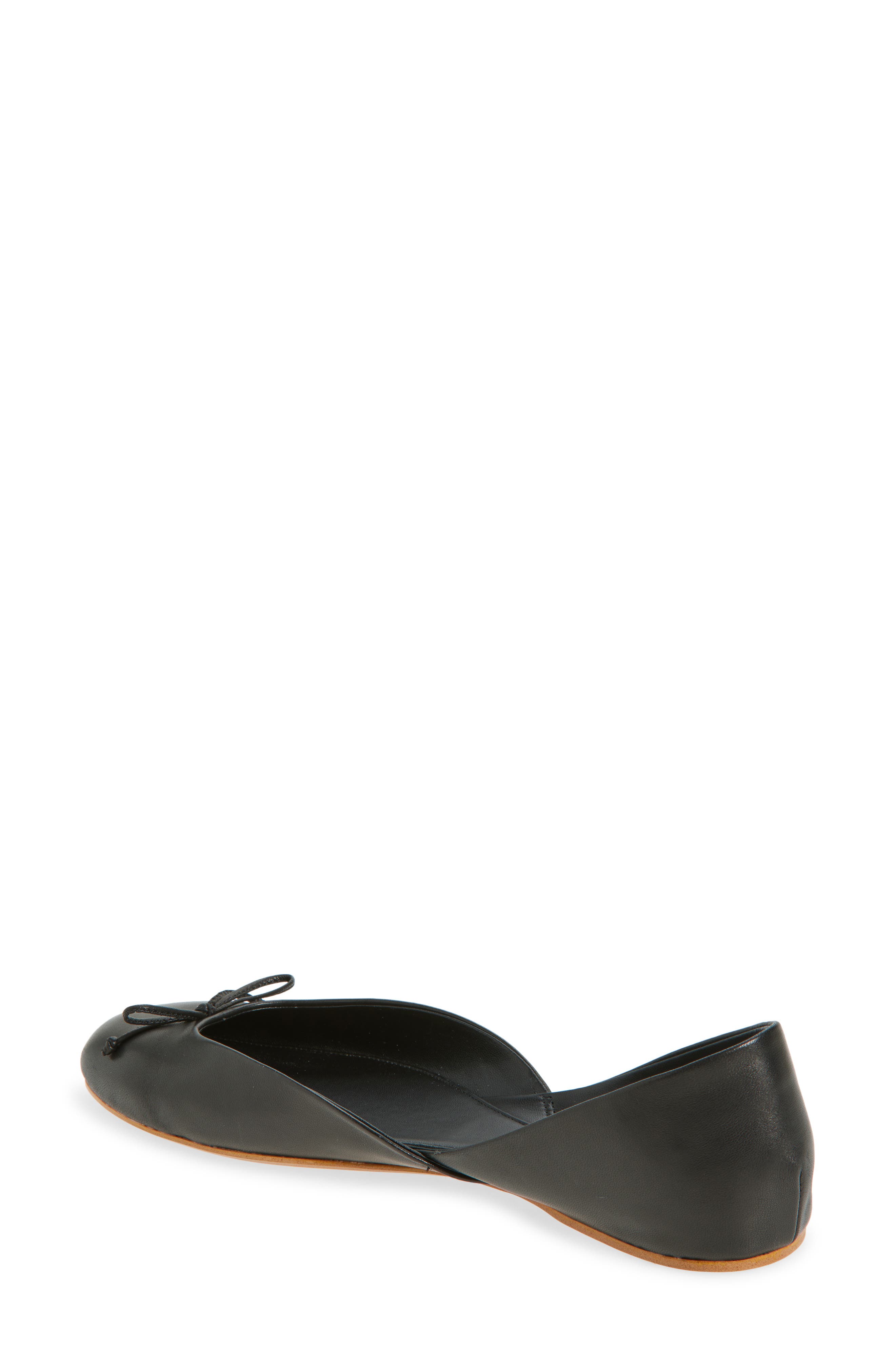 Jeffrey Campbell Perky d'Orsay Ballet Flat, Alternate, color, Black