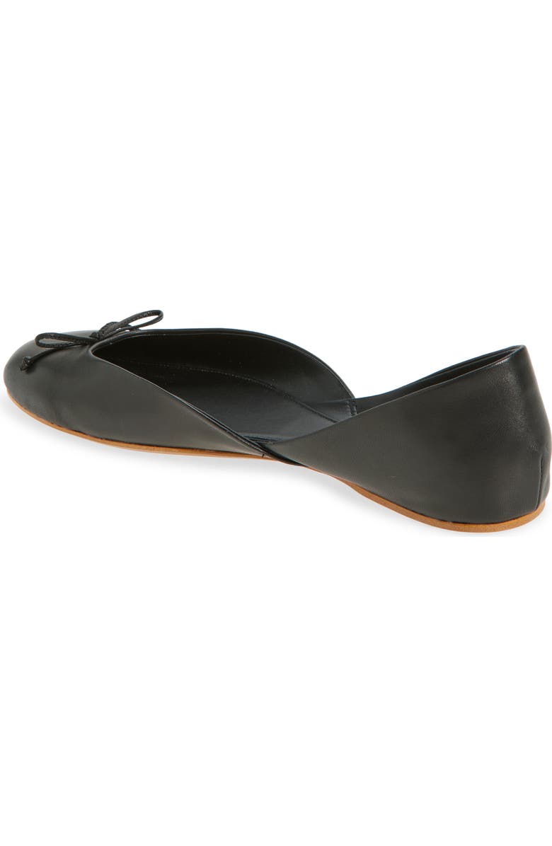 Jeffrey Campbell Perky d'Orsay Ballet Flat, Alternate, color, Black