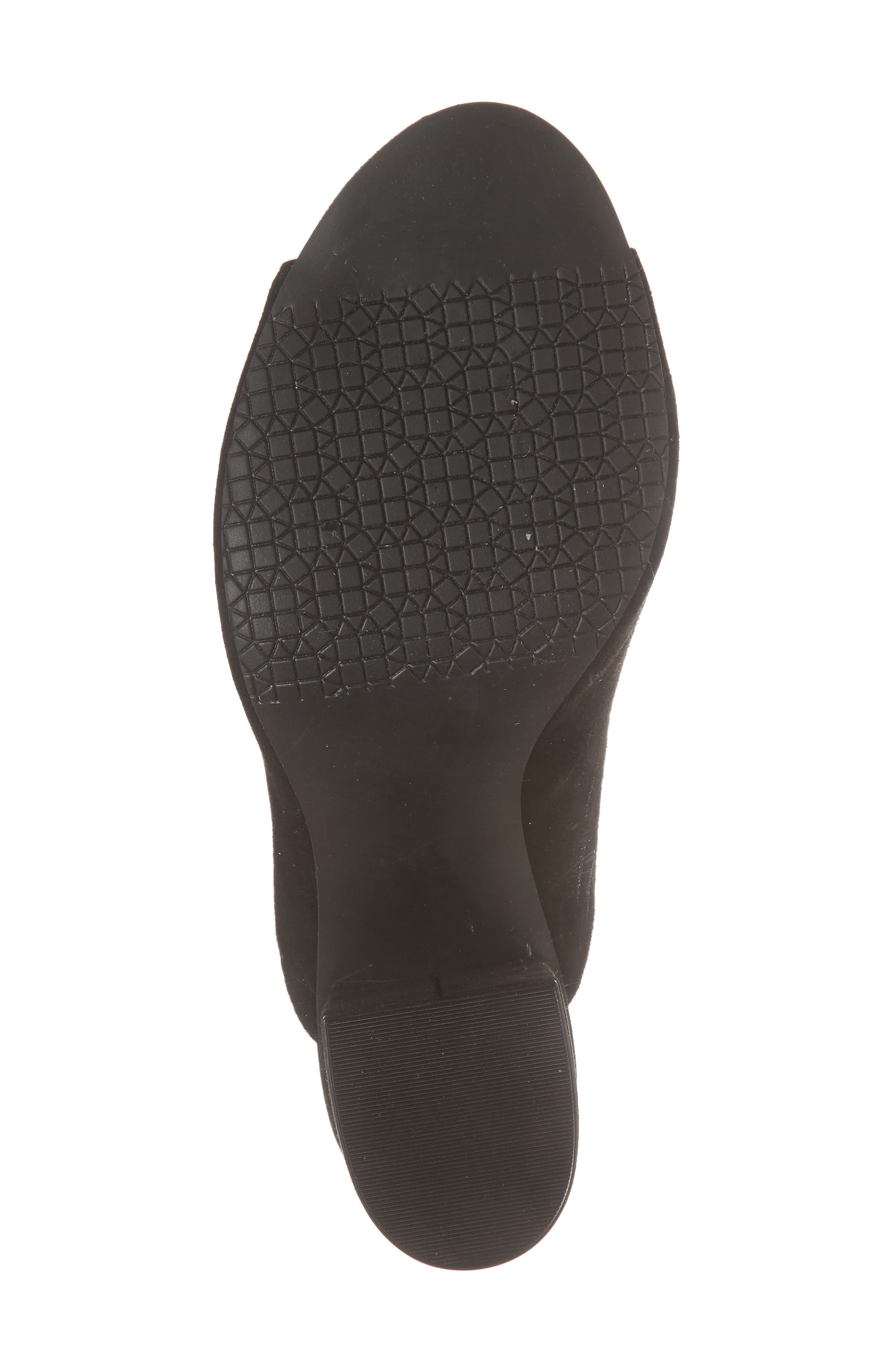 Tonya Open Toe Mule, Alternate, color, BLACK SUEDE