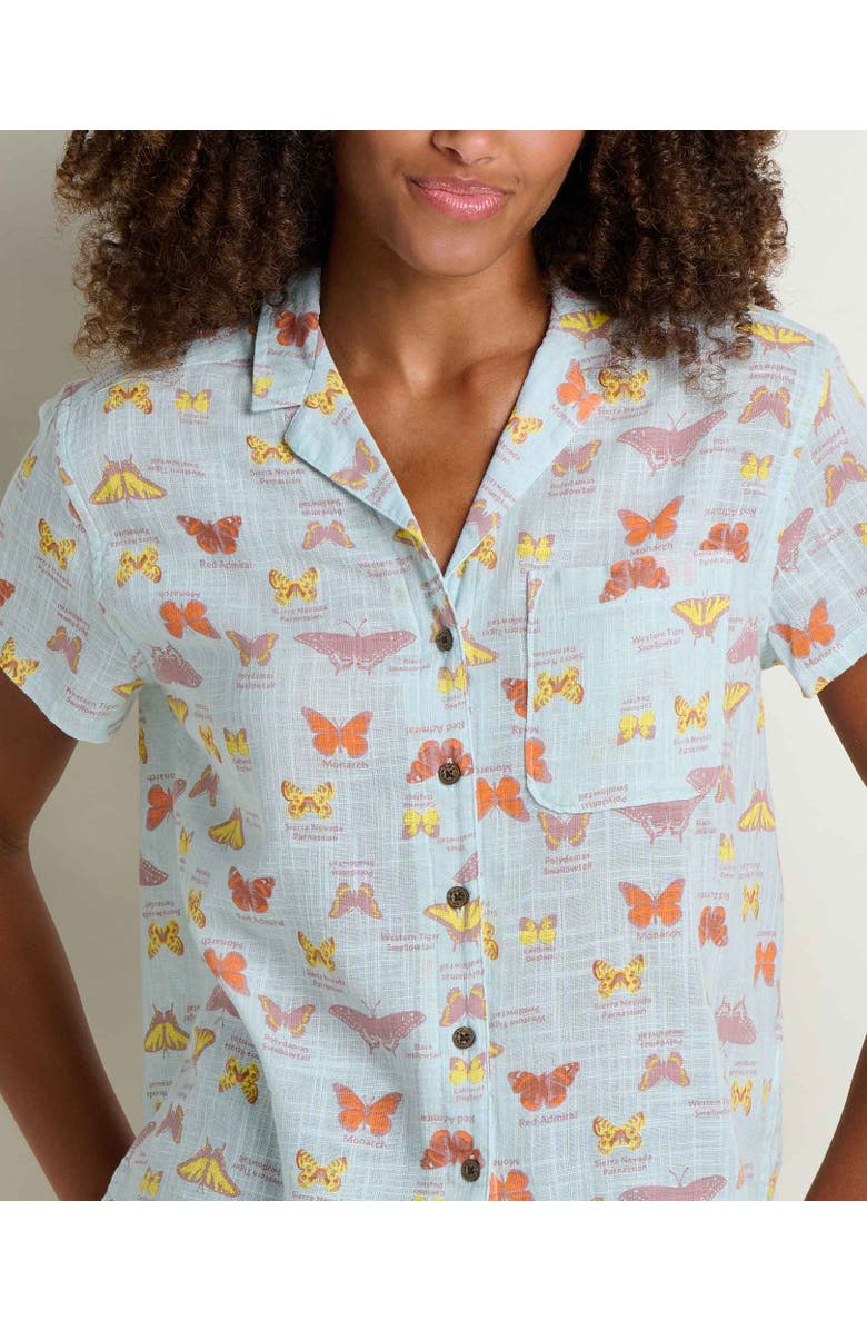 Toad & Co Camp Cove Shirt, Alternate, color, Skyway Print