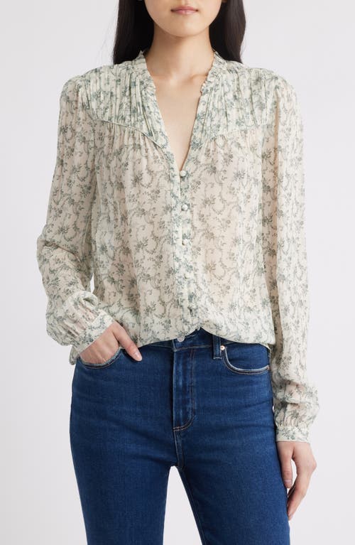 Paige Monika Floral Long Sleeve Shirt