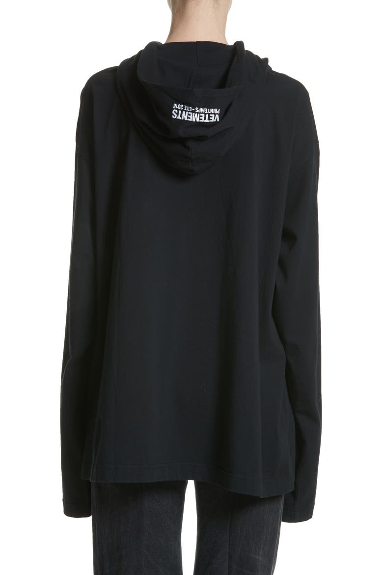 Light Hometown Hoodie, Alternate, color, BLACK