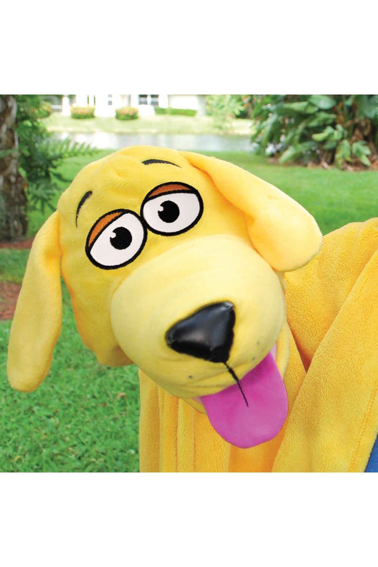 Dog 2 In 1 Plush Puppet and Blanket, Alternate, color, Multicolored