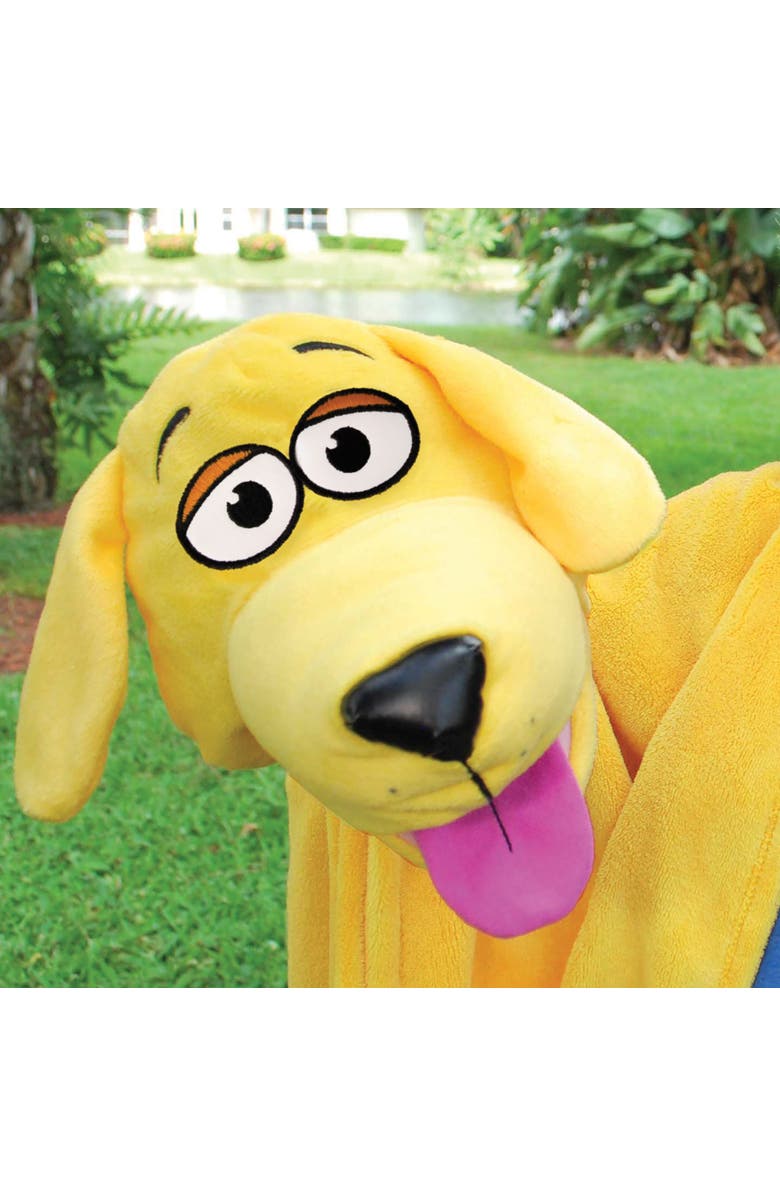 Cuddleuppets Dog 2 In 1 Plush Puppet and Blanket, Alternate, color, Multicolored