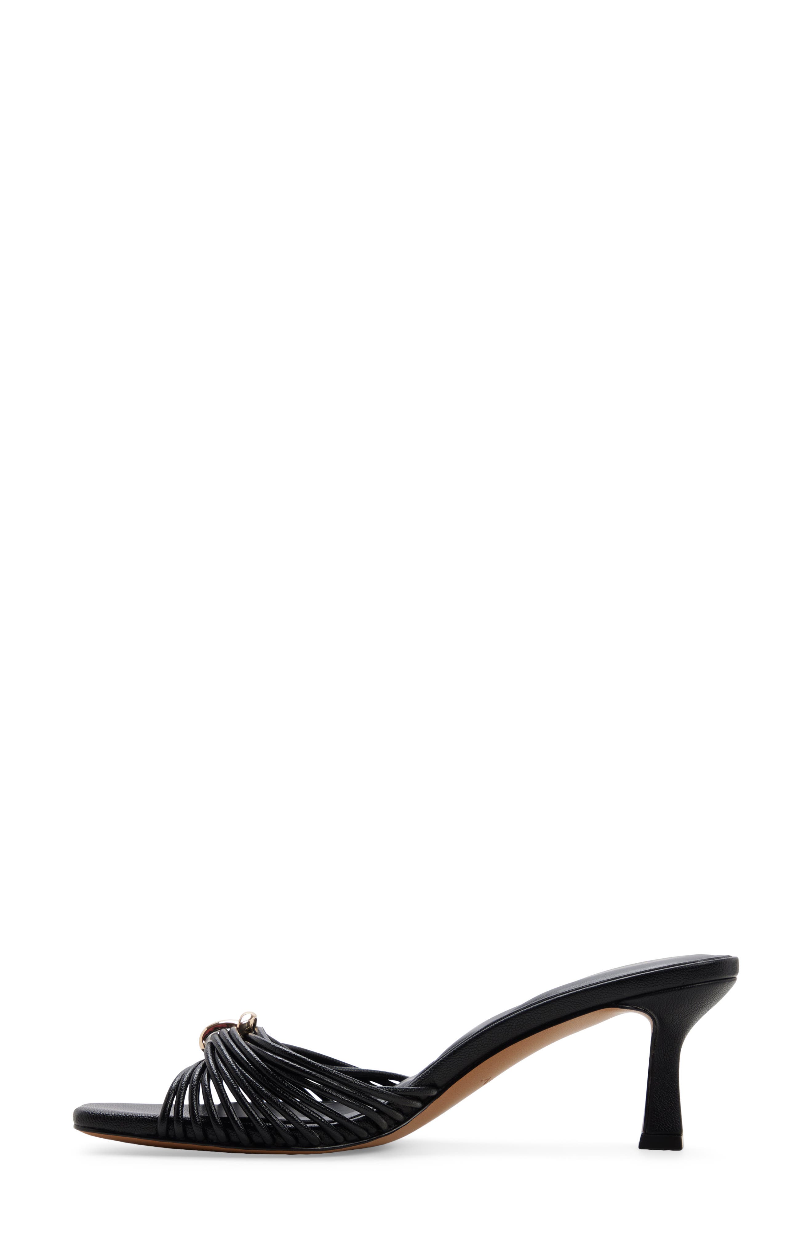 ALDO Arianna Slide Sandal, Alternate, color, Black