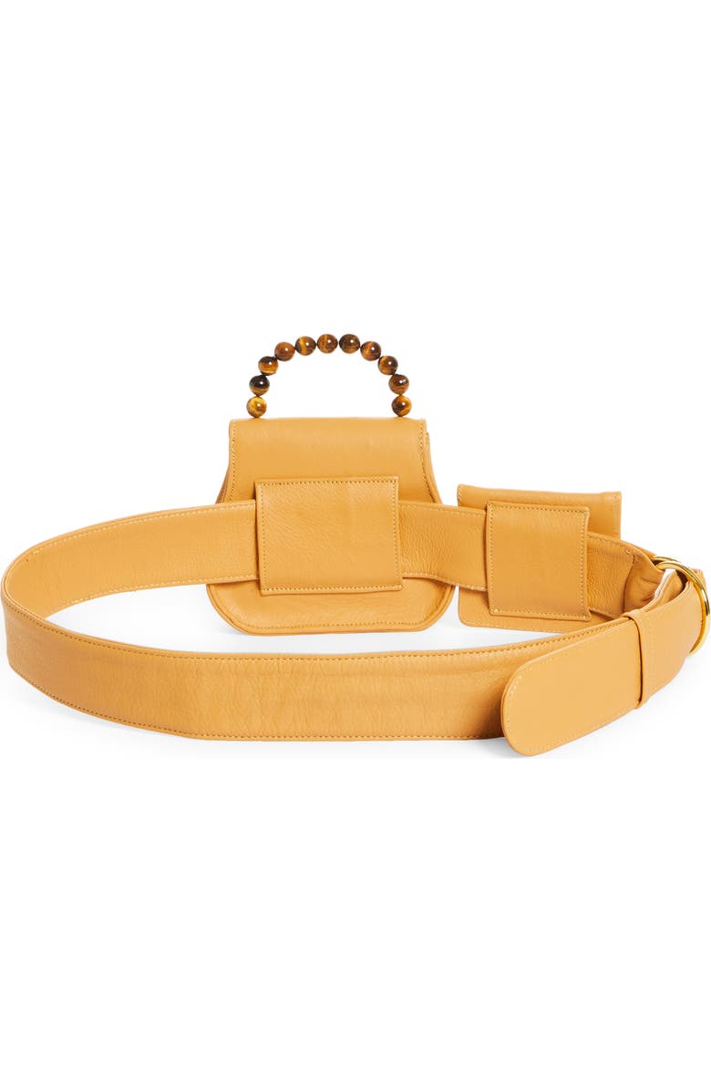 EDAS Mini Leather Belt Bag, Alternate, color,