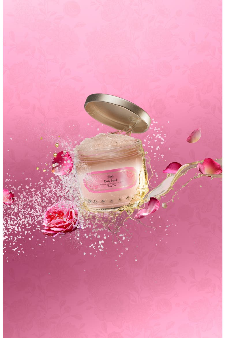 Body Scrub Rose Tea, Alternate, color, 21 oz