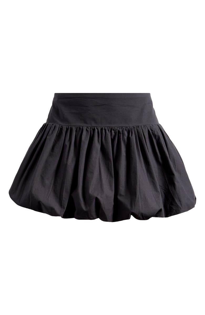 BDG Urban Outfitters Bubble Hem Miniskirt, Alternate, color, Black