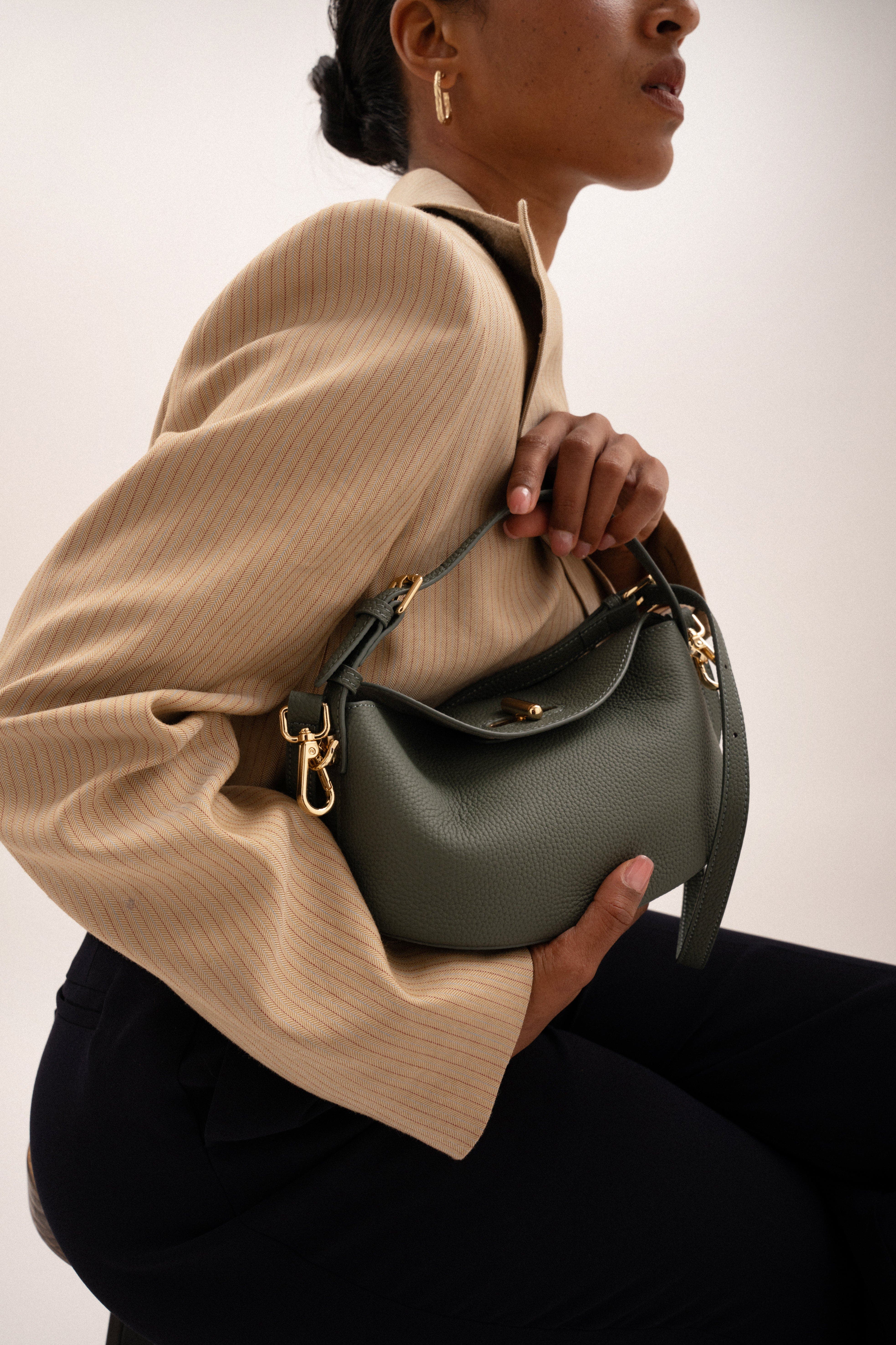 Lune Handbag, Alternate, color, Blue