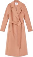 LK Bennett Frances Belted Wool Coat