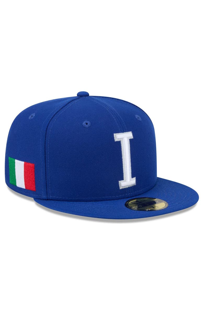 New Era Men's New Era  Blue Italy Baseball 2026 World Baseball Classic 59FIFTY Fitted Hat, Main, color, Blue
