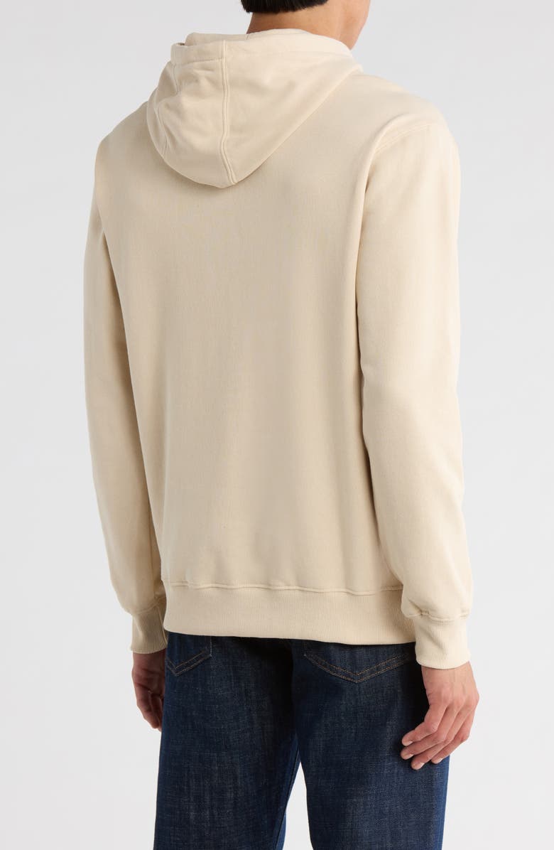 Quiksilver Big Logo Fleece Graphic Hoodie, Alternate, color, Ivory