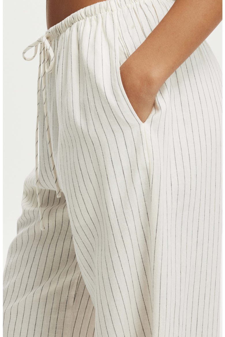 Women's Haven Wide Leg Pant, Alternate, color, Dahna Pinstripe