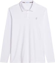 ASHWORTH GOLF Long Sleeve Newport Supima Polo