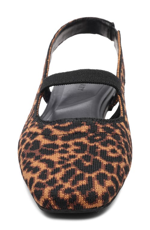 Sanctuary Klara Slingback Flat In Animal Print