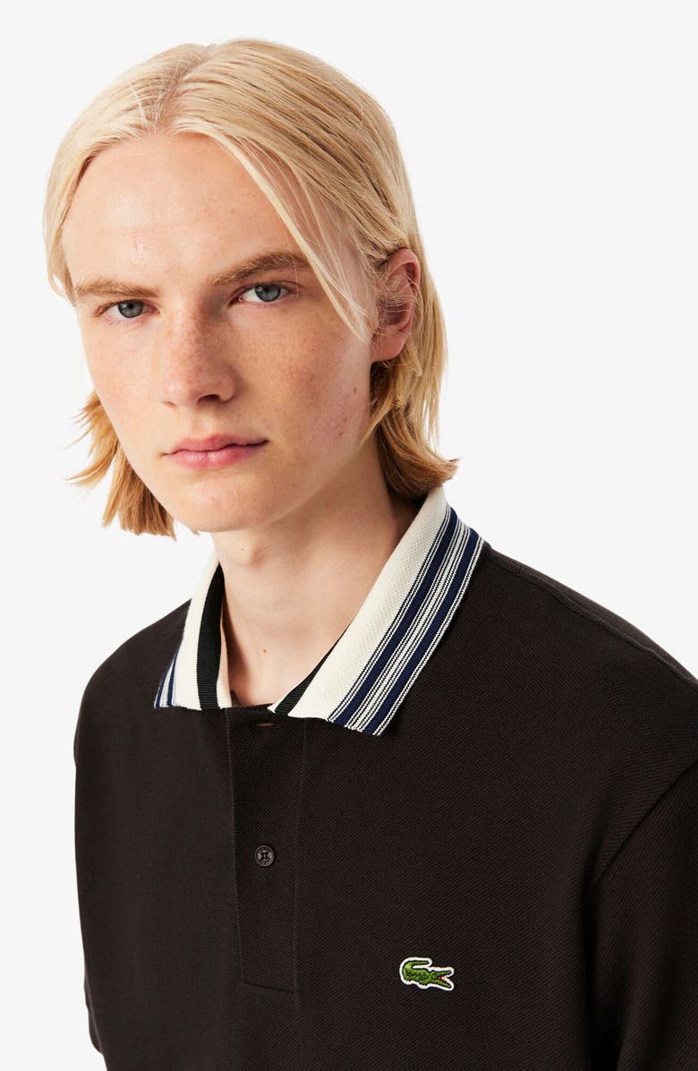 Lacoste Classic Fit Cotton Piqué Polo, Alternate, color, Port