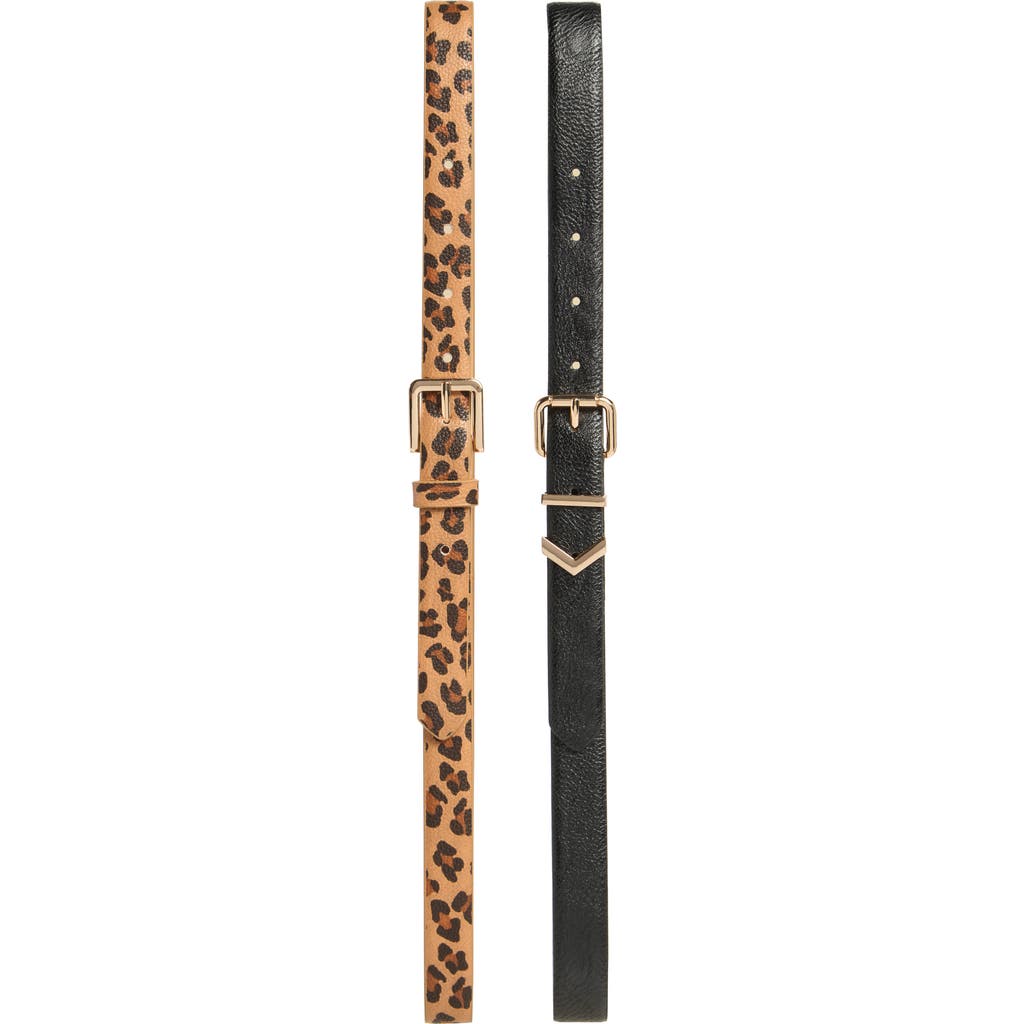 Vince Camuto 2-for-1 Assorted Belts In Brown