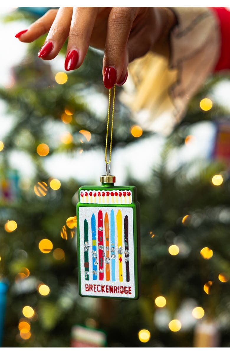 Furbish Matchbook Ornament - Breckenridge, Alternate, color,