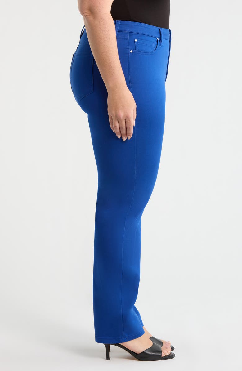 Jones New York Lexington Straight Leg Pants, Alternate, color, Sapphire