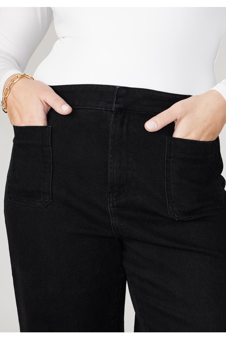 Trouser Jean, Alternate, color, BLACK RINSE