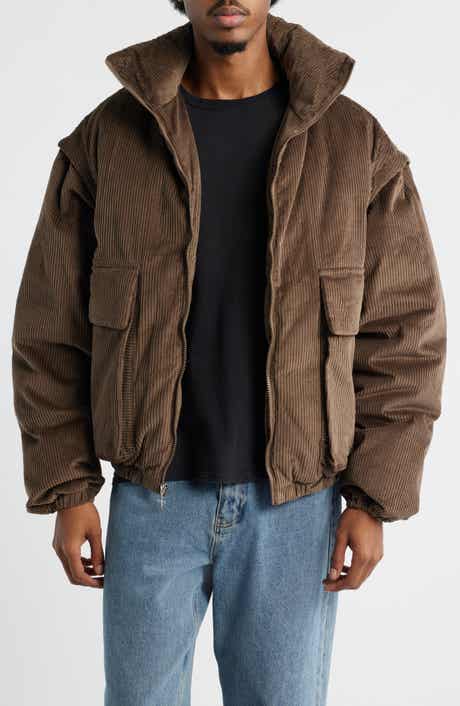 SANTO STUDIO Avola Cotton Corduroy Down Jacket