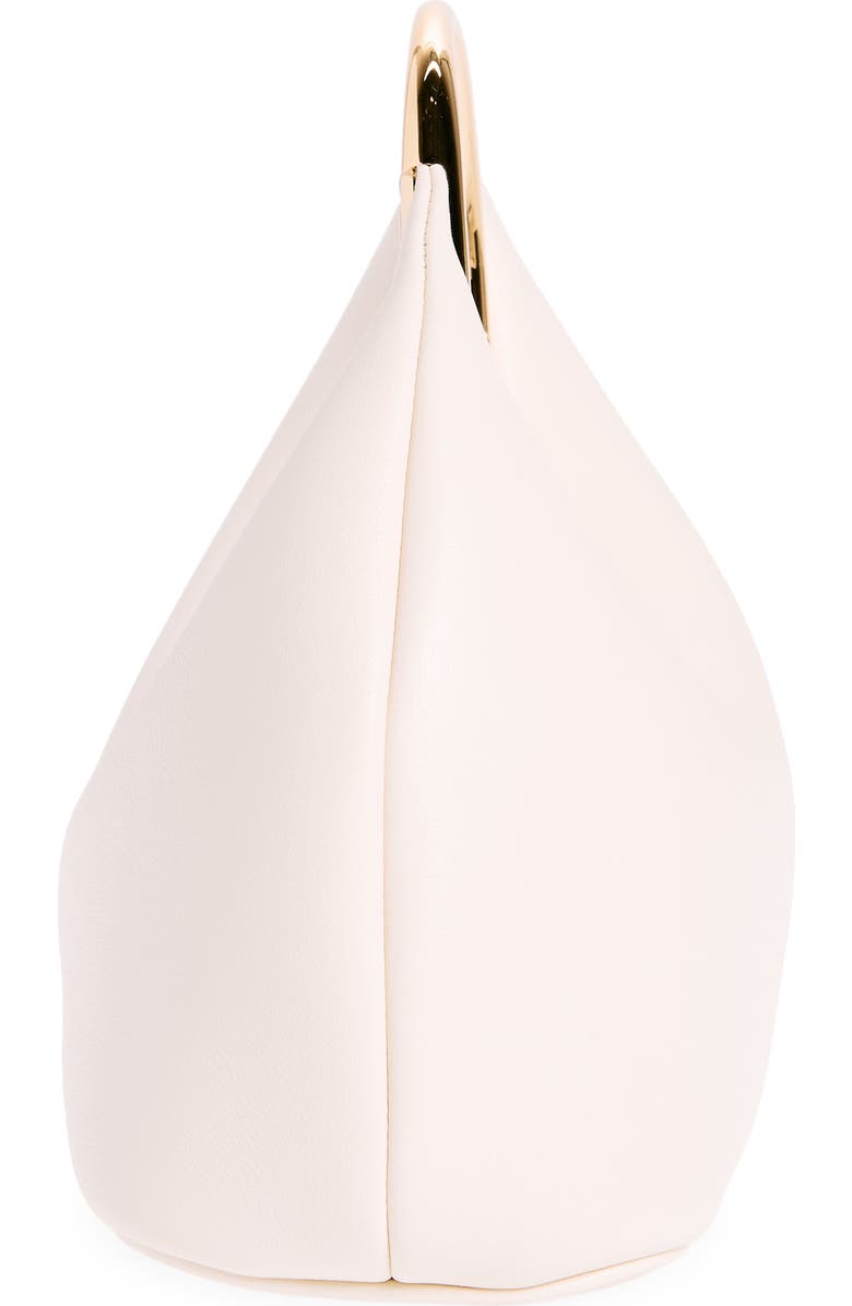 Jacquemus Le Petite Calino Leather Top Handle Bag, Alternate, color, Light Ivory 115