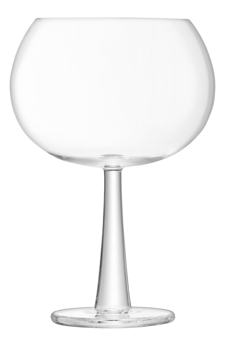 LSA Gin Set of 2 Balloon Glasses, Main, color, Clear